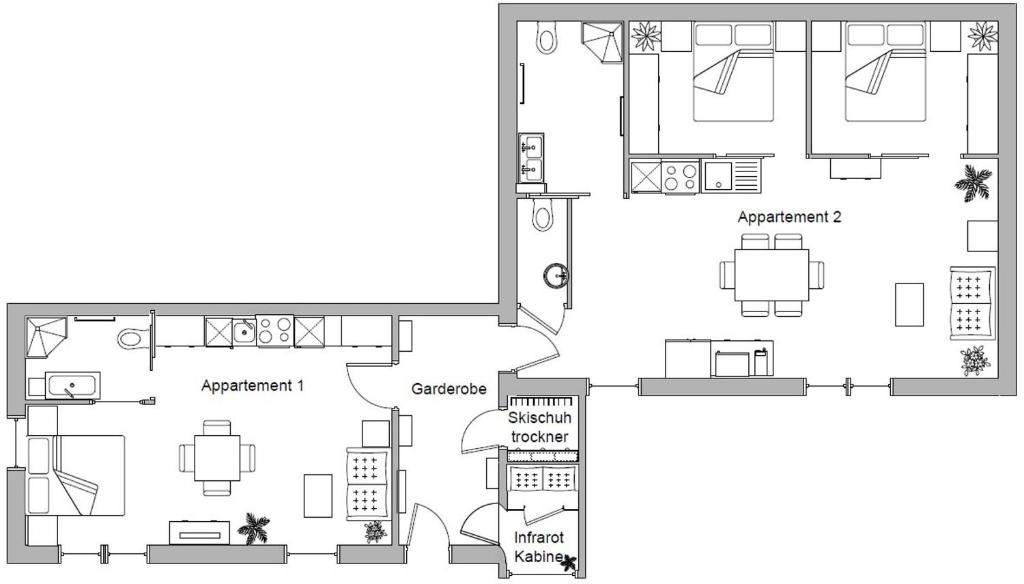 Appartements Hochegg Schladming Szoba fotó